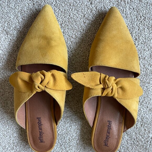 Mules Jeffrey Campbell à Pois – Taille US 6 (Femme) – Bleu – Neuf Avec Emballage D'origine